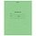 Тетрадь 12 л., зелёная обложка HATBER, офсет, клетка с полями