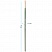 превью Кисть художественная щетина Гамма «Пейзаж», плоская, укороченный ворс №1, длинная ручка