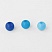 превью Бусины для творчества «Шарики», 8 мм, 30 грамм, бирюзовые, светло-голубые, голубые, ОСТРОВ СОКРОВИЩ