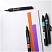превью Набор художественных маркеров двухсторонних Winsor&Newton «Pro», пулевидный/скошенный, 2мм/7мм, 6 цветов, пастельные оттенки