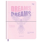 Дневник 1-11 кл. 48л. (твердый) BG «Dreams», иск. кожа, тиснение фольгой, ляссе, на резинке
