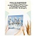 превью Алмазная мозаика ТРИ СОВЫ «Белая тройка лошадей», 40×50см, холст на деревянном подрамнике, картонная коробка с пластиковой ручкой