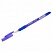 превью Ручка шариковая Stabilo «Bille 508 Needle» синяя, 0.7мм, грип, тонированный корпус