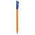 превью Ручка шариковая СТАММ «800» синяя, 0.7мм, оранжевый корпус