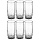 Набор стаканов для виски, 6 шт., объем 310 мл, низкие, стекло, «Baltic», PASABAHCE