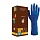 Перчатки латексные смотровые КОМПЛЕКТ 25 пар (50 шт. ), повышенной прочности, удлиненные, размер L(большой), синие, SAFE&CARE High Risk TL210