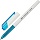 Ручка шариковая неавтоматическая Deli Arrow диаметр шарика 0.7 мм синяя