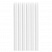 превью Клеевые стержни, диаметр 11 мм, длина 100 мм, белые, комплект 6 штук, BRAUBERG, европодвес