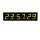 Часы настенные Импульс Электронное табло 410-EURO-G-ETN-NTP (44×16×6 см)