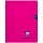 Тетрадь 48л., 170×220мм, клетка Clairefontaine «Mimesys», 90г/м2, пластик. обложка, розовая