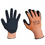 Перчатки рабочие с защитой от порезов с нитриловым покрытием Scaffa (класс вязки 13, размер 11, XXL, DY1350S-OR/BLK)