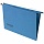 Подвесные папки картонные BRAUBERG, комплект 10 шт., 370х245 мм, 80 л., Foolscap, синие, 230 г/м2, табуляторы