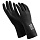 Перчатки нейлоновые MANIPULA «Микропол», полиуретановое покрытие (облив), размер 9 (L), черные