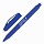 Ручки стираемые гелевые BRAUBERG KIDS «AVOCADO», СИНИЕ, КОМПЛЕКТ 12 ШТУК, игольчатый наконечник 0.5 мм, линия 0.35 мм