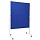 Доска текстильная 2×3 120×150 см цвет покрытия синий алюминиевая рама складная