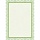 Сертификат-бумага А4 Attache зеленая с водяными знаками 100 г/кв. м (50 листов в упаковке)