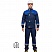 превью Куртка рабочая летняя мужская л24-КУ с СОП синий/васильковый (размер 52-54, рост 170-176)