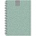 Бизнес-тетрадь Attache Fleur Коралл A5 96 листов разноцветная в точку на спирали (145×203 мм)