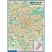 превью Настенная административная карта Москвы 1:26 тыс