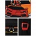 превью Рюкзак Berlingo Kids «Racing sport» 36×27×12см, 1 отделение, 2 кармана, эргономичная спинка, LED кант