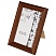 превью Рамка деревянная 10×15см, OfficeSpace, С20, махагон