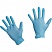 превью Перчатки одноразовые нитриловые неопудренные голубые (размер XL, 200 штук/100 пар в упаковке)